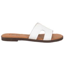 Seastar Pantoufles Classiques blanc