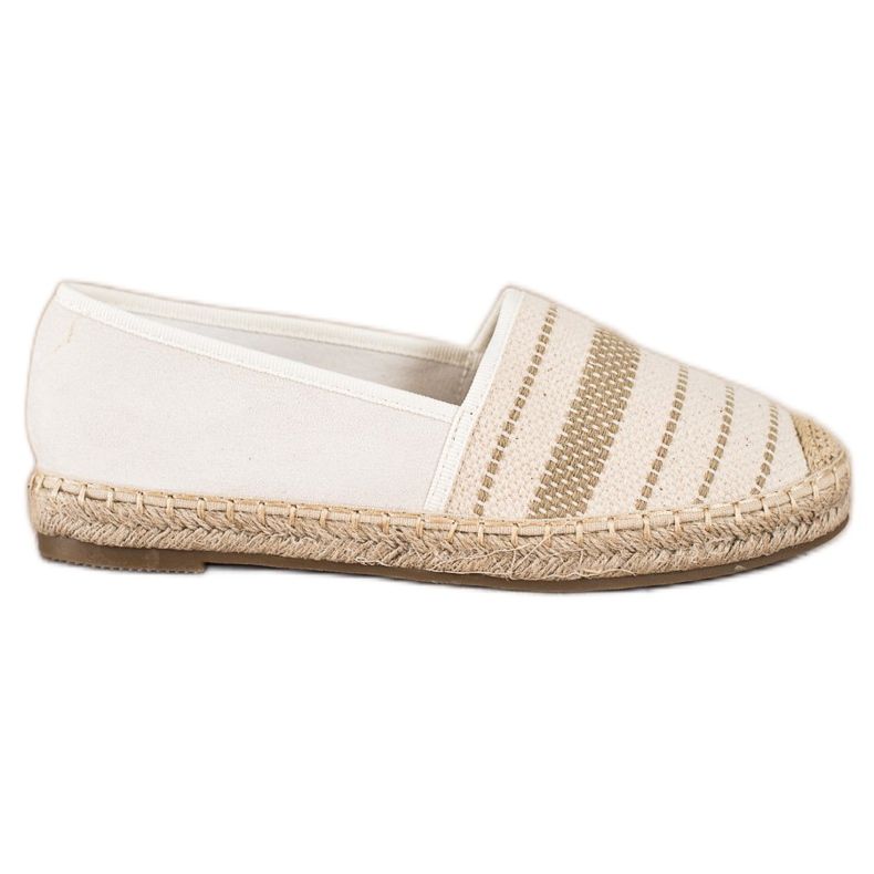 Ideal Shoes Espadrilles Avec Motif beige