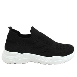 Noir LA172P Chaussettes noires chaussures de sport le noir Noir LA172P Chaussettes noires chaussures de sport le noir