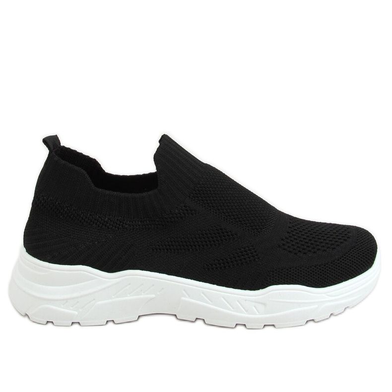 Noir LA172P Chaussettes noires chaussures de sport le noir Noir LA172P Chaussettes noires chaussures de sport le noir