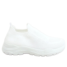 Blanc LA172P Chaussettes blanches chaussures de sport Blanc LA172P Chaussettes blanches chaussures de sport