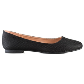 Super Mode Ballerine Classique À Paillettes le noir Super Mode Ballerine Classique À Paillettes le noir