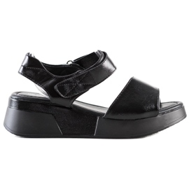 Weide Sandales Velcro noir