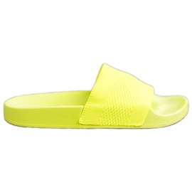 Anesia Paris Des tongs confortables jaune