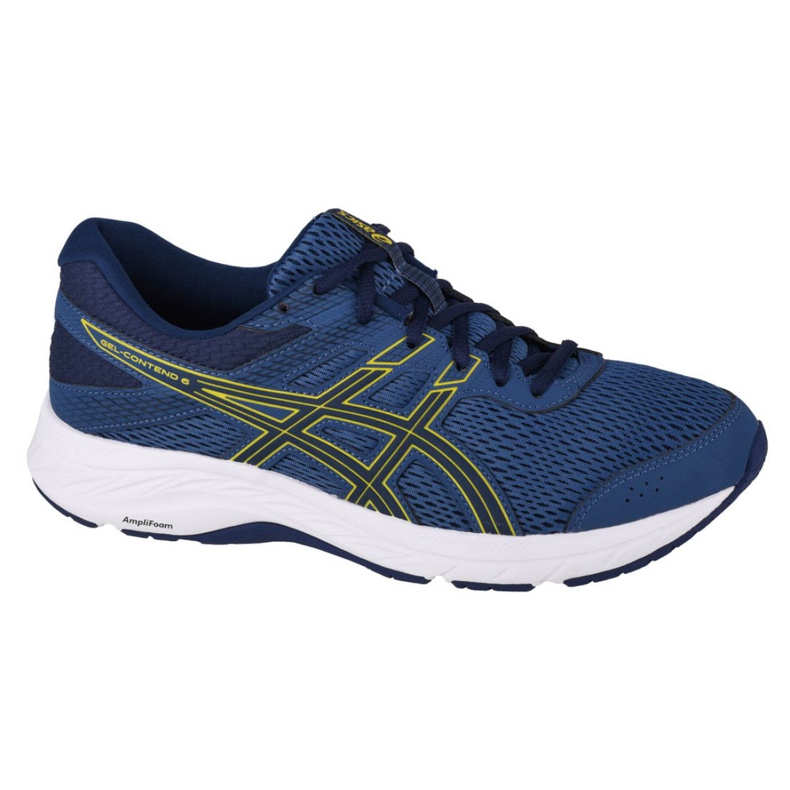 Asics Gel-Contend 6 M 1011A667-400 bleu Asics Gel-Contend 6 M 1011A667-400 bleu