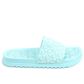 Chaussons bleu femme bleu 10-251 Bleu
