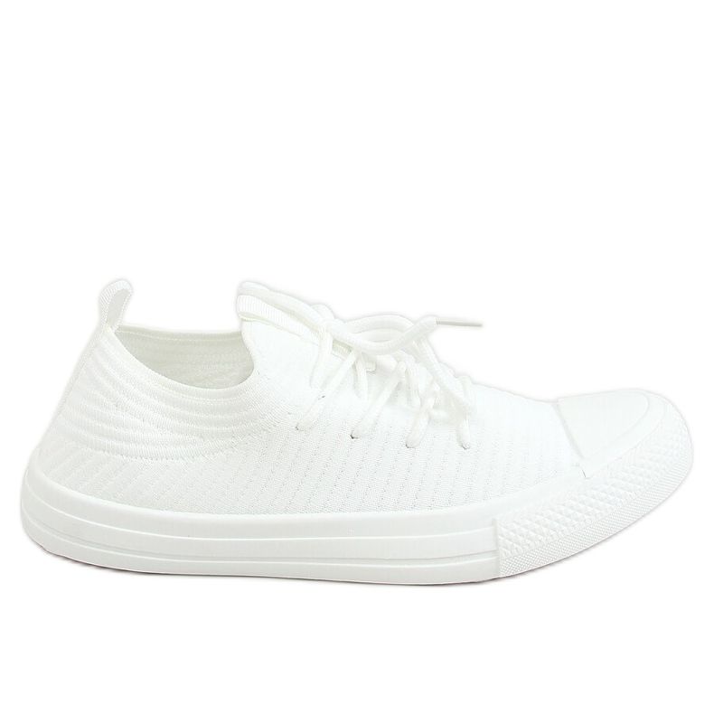 Blanc PC06P Chaussettes blanches pour femme Blanc PC06P Chaussettes blanches pour femme