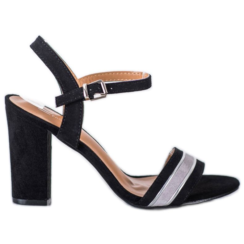 Cm Paris Sandales à talons hauts le noir