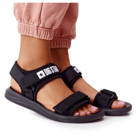 Sandales de sport pour femmes Big Star HH274A024 Noir le noir