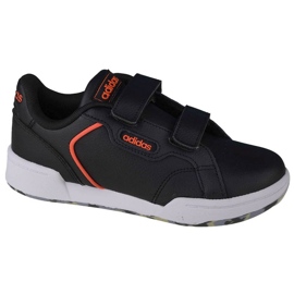 Chaussures Adidas Roguera K FY9282 blanche le noir Chaussures Adidas Roguera K FY9282 blanche le noir
