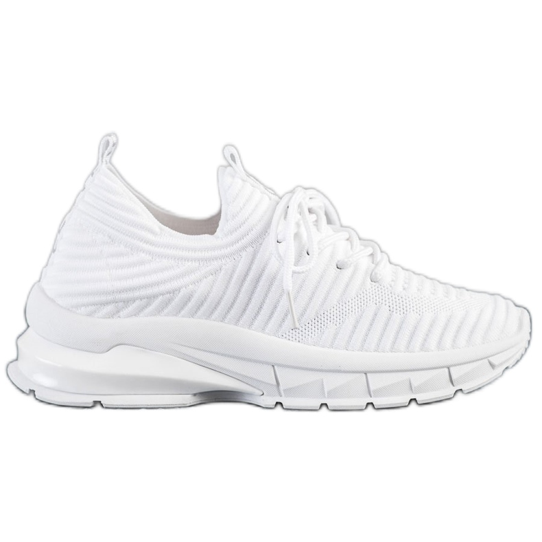 SHELOVET Baskets blanches sur la plate-forme SHELOVET Baskets blanches sur la plate-forme