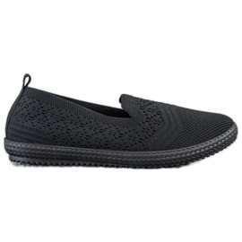 SHELOVET Slipons noirs le noir