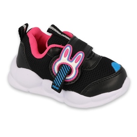 Chaussures enfant Befado 516P092 noir rose