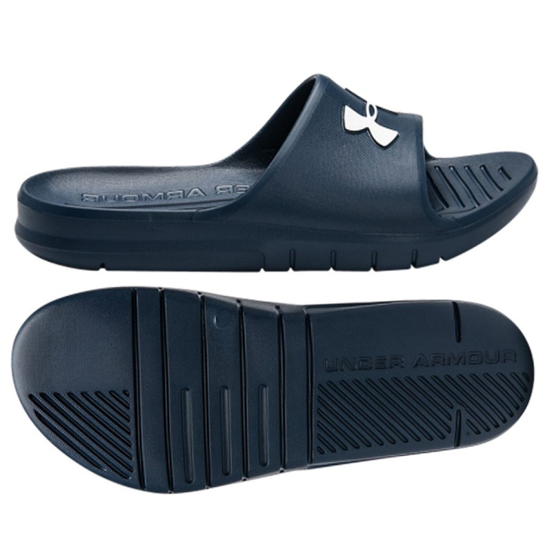 Under Armour Sous l'armure PTH SL 3021286-400 Flops en mousse bleu