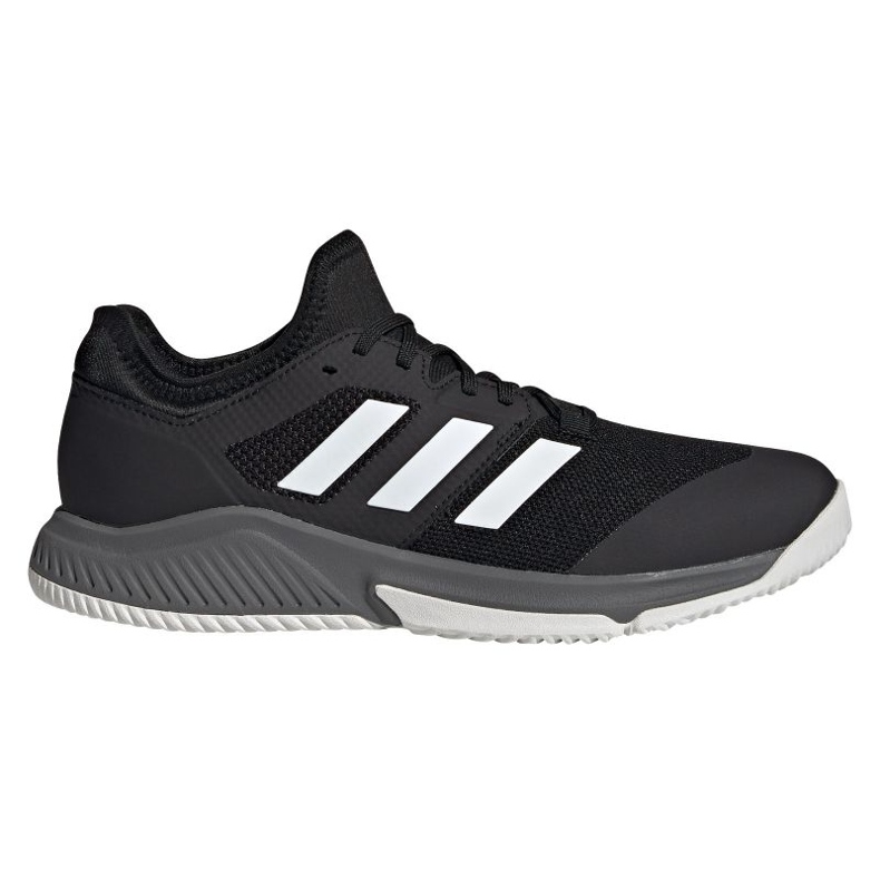 Chaussures Adidas Court Team Bounce M FZ2615 le noir