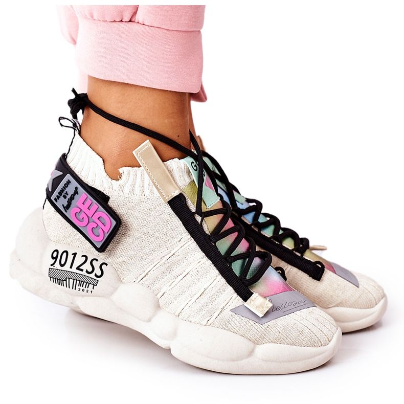 PS1 Chaussures de sport femme Baskets Beige Bubble Tea