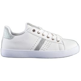 SHELOVET Chaussures de sport décontractées blanc