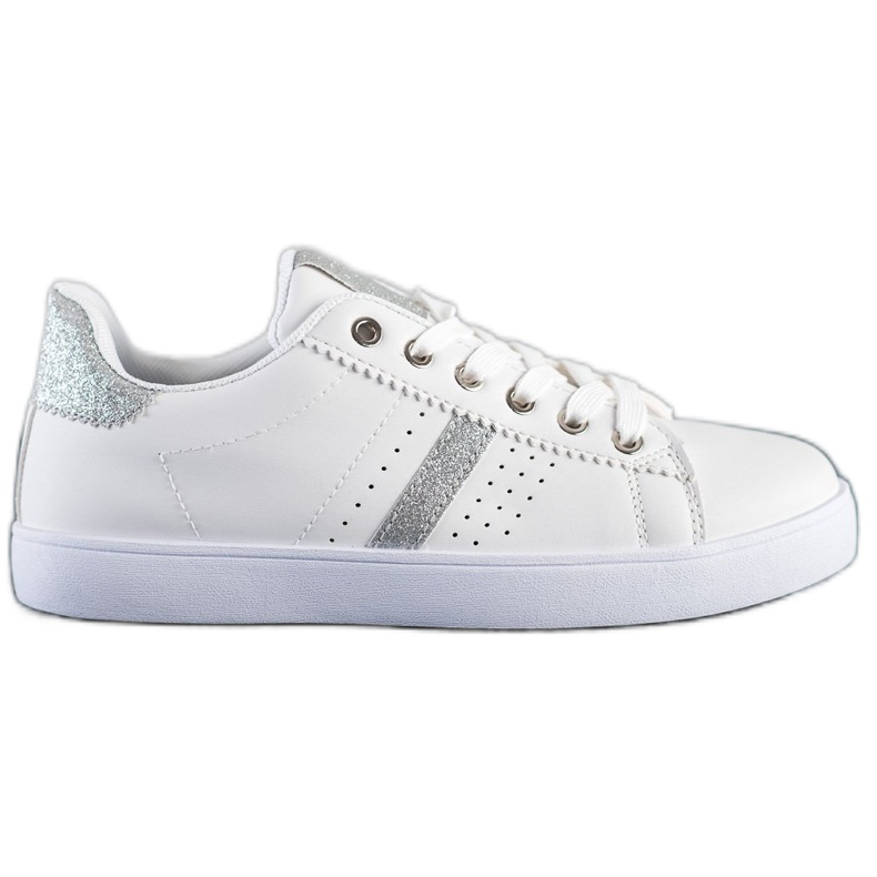 SHELOVET Chaussures de sport décontractées blanche