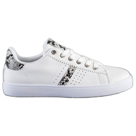 SHELOVET Chaussures de sport décontractées blanc