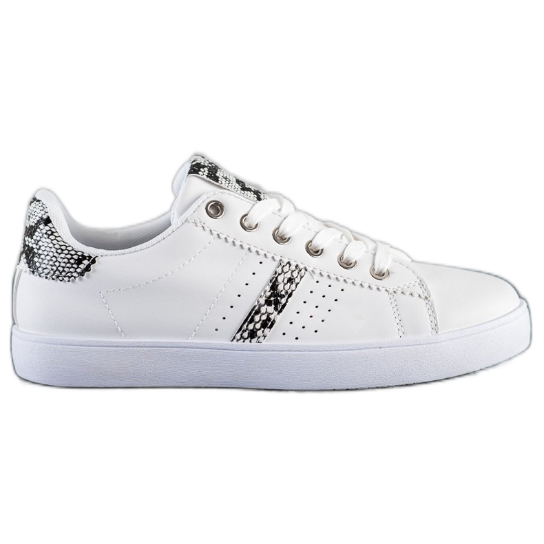 SHELOVET Chaussures de sport décontractées blanche