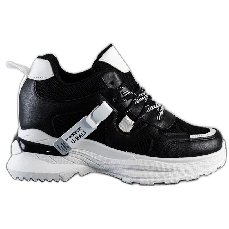 SHELOVET Baskets mode noires le noir