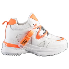SHELOVET Baskets mode blanches