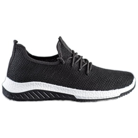 SHELOVET Chaussures de sport noires