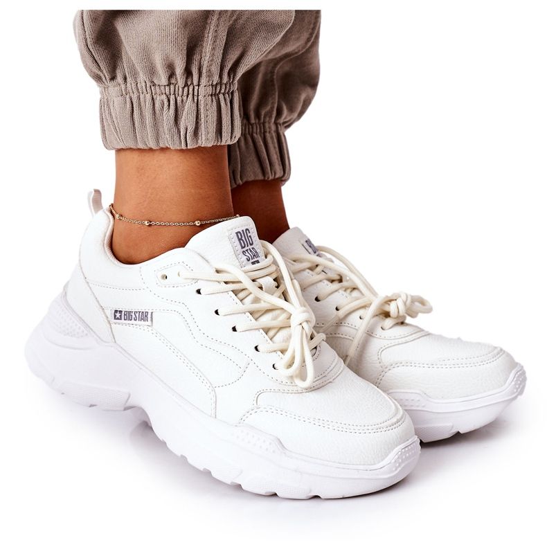 Chaussures de sport pour femmes Big Star Blanc EE274460 blanche