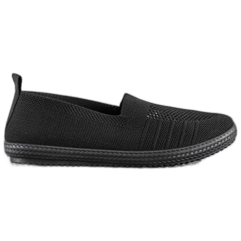 SHELOVET Slipons Ajourés le noir
