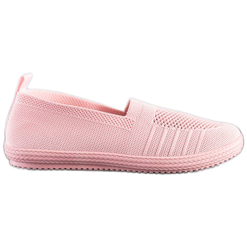 SHELOVET Slipons Ajourés rose SHELOVET Slipons Ajourés rose