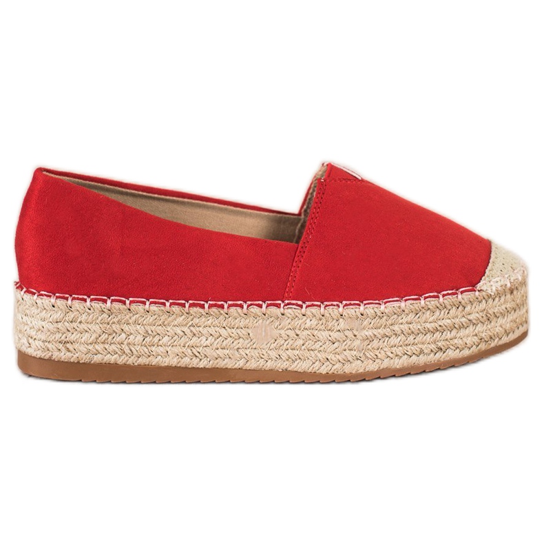 Primavera Espadrilles Sur La Plateforme rouge Primavera Espadrilles Sur La Plateforme rouge