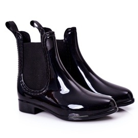 Bottines Jodhpur Enfant Galoches Noires Lily