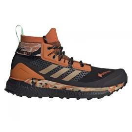 Chaussures Adidas Terrex Free Hiker Gtx M FV6791 brun noir