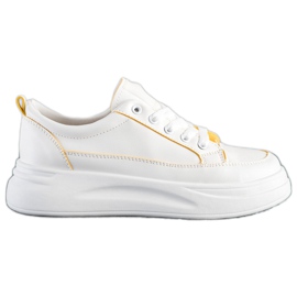 SHELOVET Baskets mode sur la plate-forme blanche