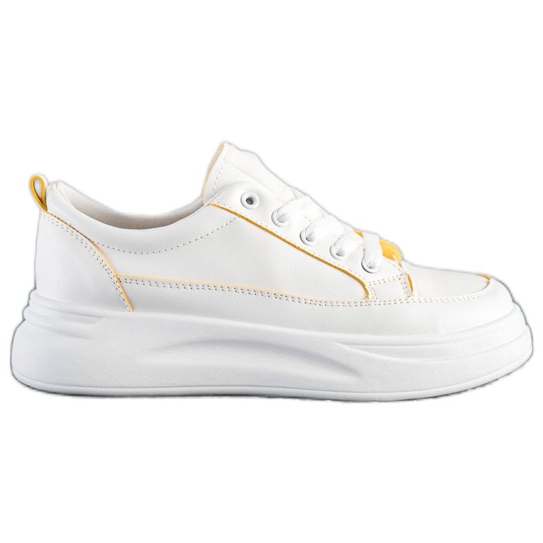 SHELOVET Baskets mode sur la plate-forme blanche