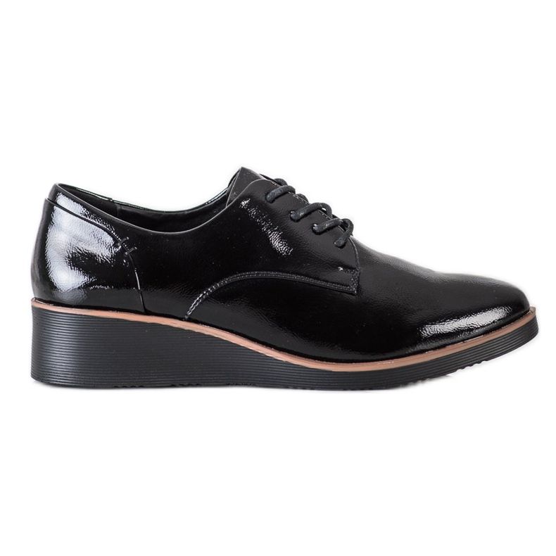 Chaussures compensées Vinceza le noir
