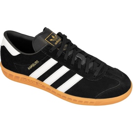 Chaussures Adidas Originals Hamburg M S76696 noir