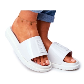 Chaussons Big Star pour femmes sur la plate-forme Blanc FF274812