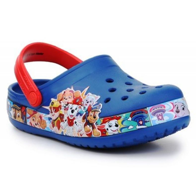 Crocs Psi Patrol Fl Paw Patrol Band Clog Jr 205509-4GX rouge bleu Crocs Psi Patrol Fl Paw Patrol Band Clog Jr 205509-4GX rouge bleu