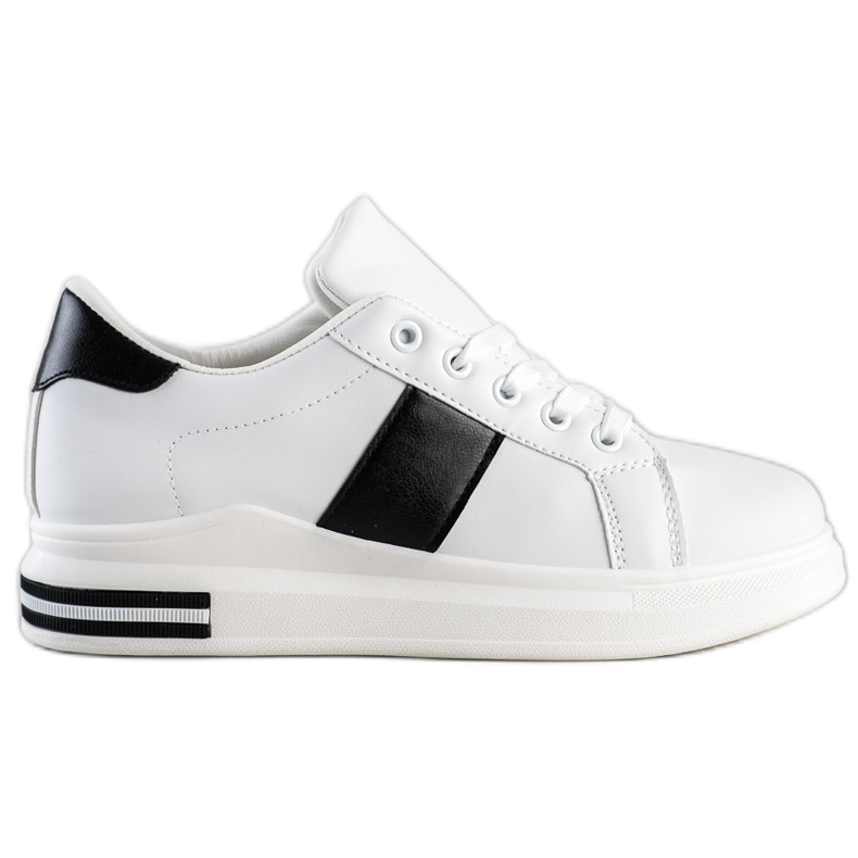SHELOVET Baskets élégantes blanche