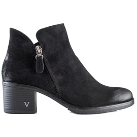 Boots classiques sur le poteau VINCEZA noir