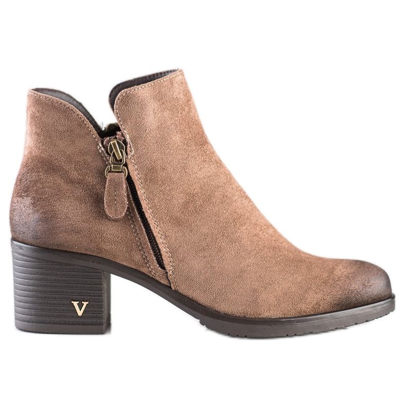 Boots classiques sur le poteau VINCEZA brun