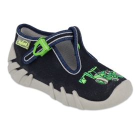 Chaussures enfant Befado 110P430 le noir vert