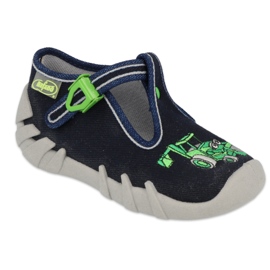 Chaussures enfant Befado 110P430 noir vert