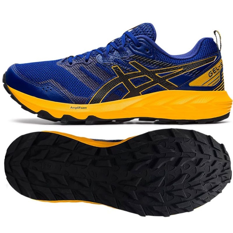 Asics Gel-Sonoma 6 M 1011B050 408 chaussures de course bleu Asics Gel-Sonoma 6 M 1011B050 408 chaussures de course bleu