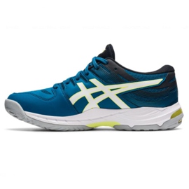 Asics Gel-Beyond 6 M 1071A049 402 chaussures de volley-ball multicolore bleu