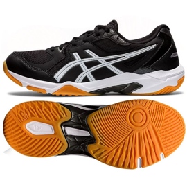 Asics Gel-Rocket 10 M 1071A054 009 chaussures de volley-ball multicolore noir