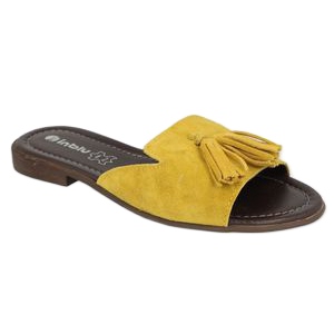 Inblu pantoufles chaussures pour femmes 158D149 vert