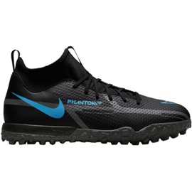 Chaussure de football Nike Phantom GT2 Academy Df Tf Jr DC0818-004 bleu marine noir