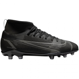 Chaussure de football Nike Mercurial Superfly 8 Club FG / MG Jr CV0790-004 noir noir